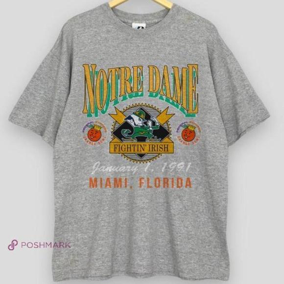 Other - Notre Dame Fightin_ Irish 1991 Orange Bowl Miami Florida Shirt